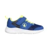 Quiet Please Courtstyler Velcro Scarpa Per Tutte Le Superfici Bambini - Blu, Giallo