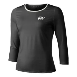 Racket Roots Teamline Manica Lunga Donna - Nero