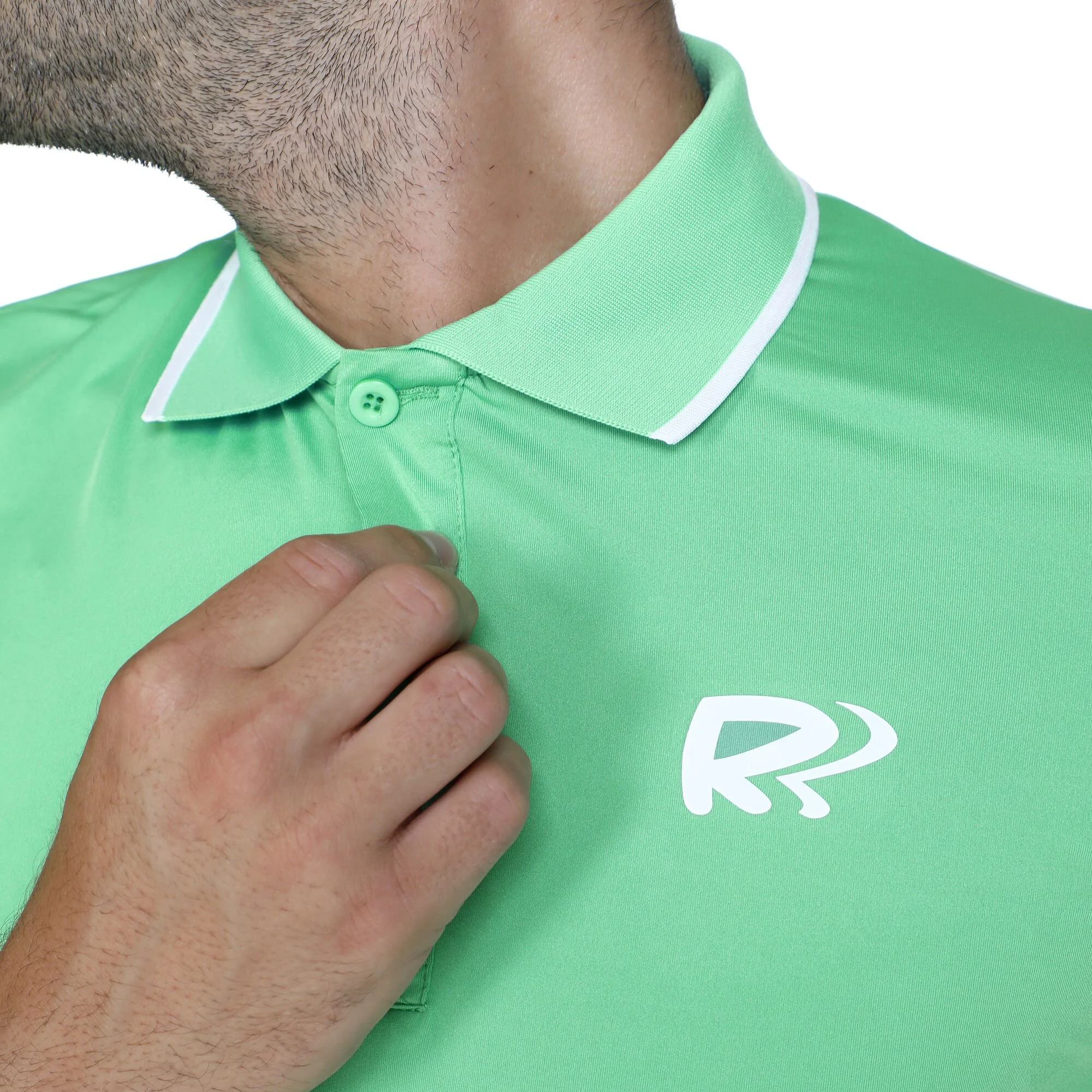 Racket Roots Teamline Polo Uomini - Verde - immagine 5