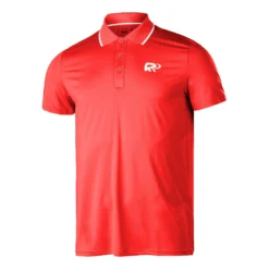Racket Roots Teamline Polo Uomini - Rosso