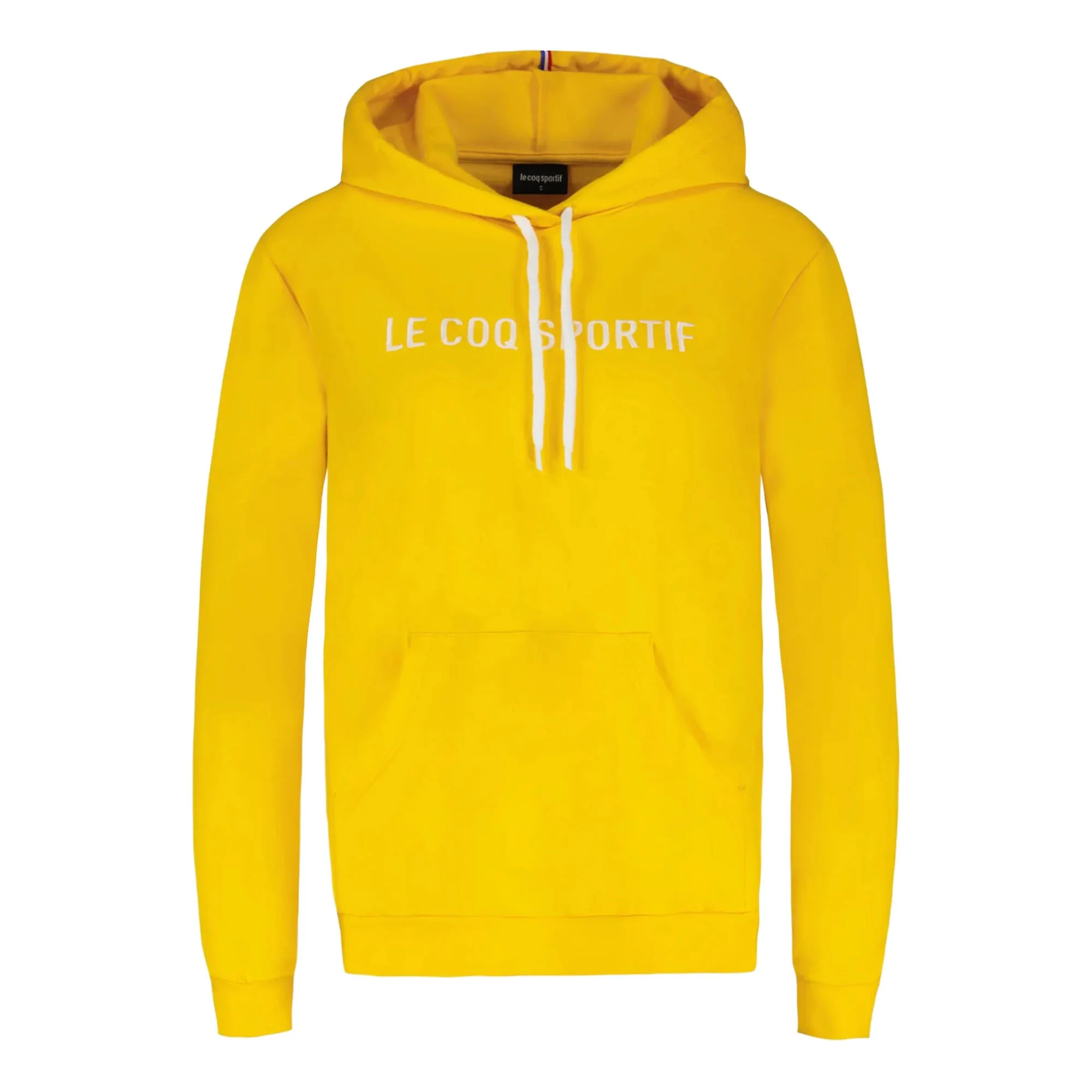 Le Coq Sportif Nr°1 Felpa Con Cappuccio Donna - Giallo