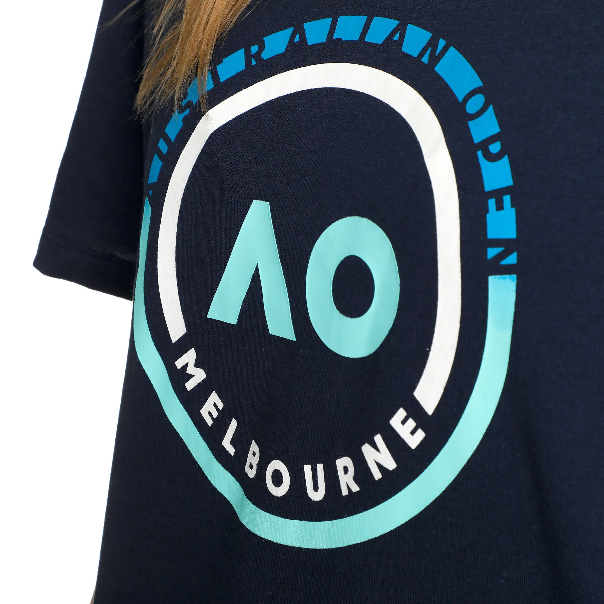 Australian Open AO Round Logo Maglietta Donna - Blu Scuro, Blu - immagine 5