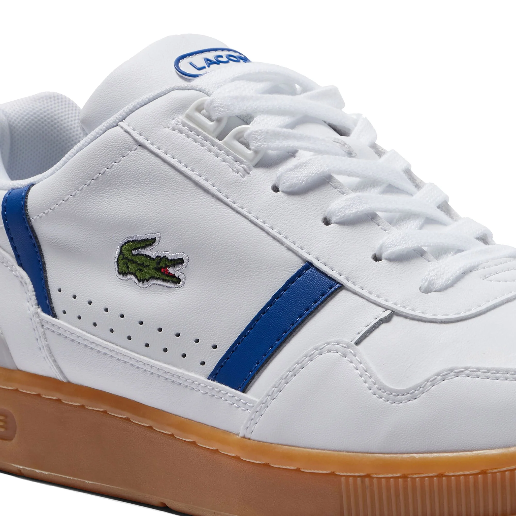 Lacoste T-Clip Uomini - Bianco, Blu - immagine 8