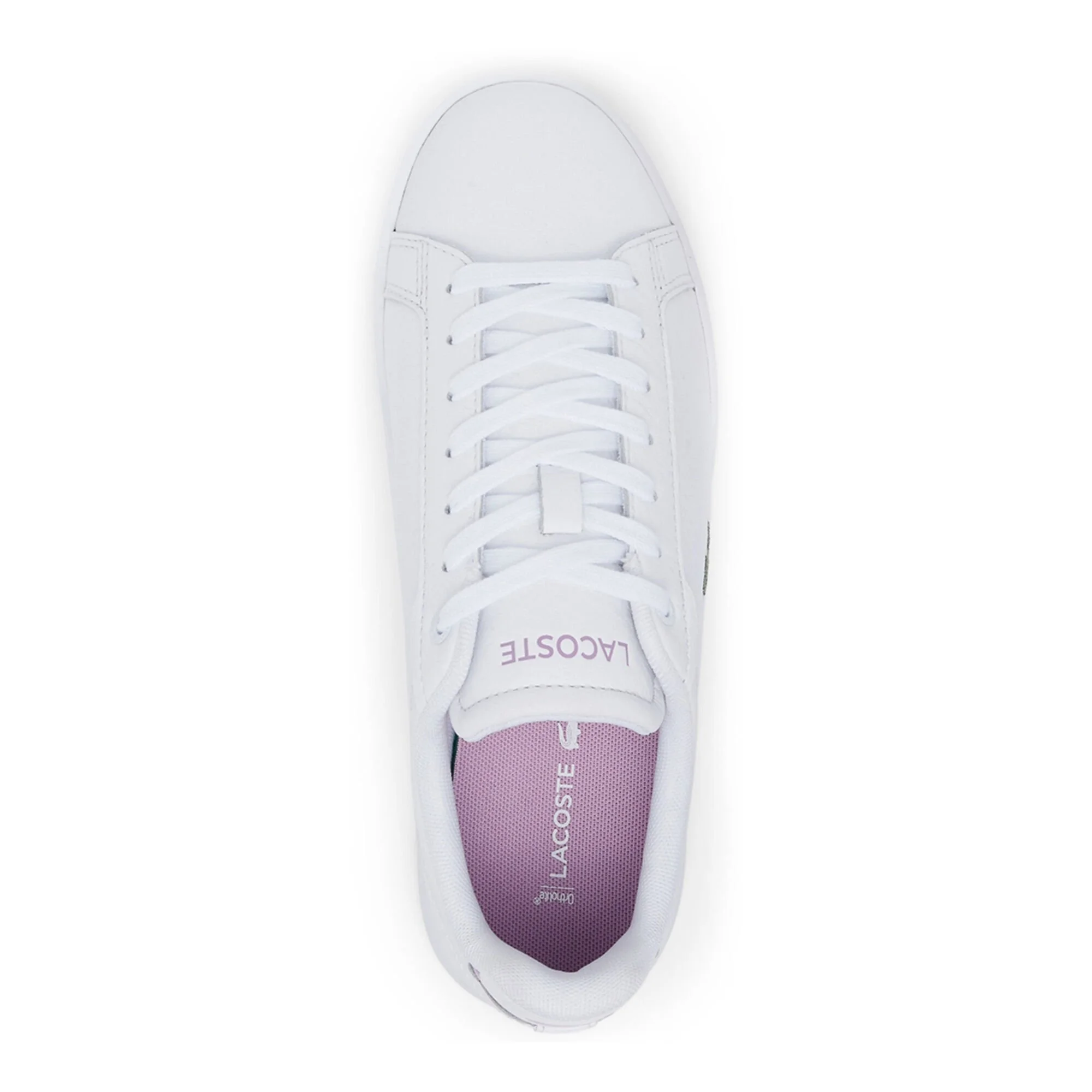 Lacoste Carnaby Pro Scarpa Per Il Tempo Libero Donna - Bianco, Lilla - immagine 3