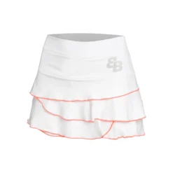 BB By Belen Berbel Isleta Gonna Donna - Corallo, Bianco