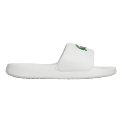 Lacoste Croco 1.0 Ciabatte Uomini - Bianco, Verde