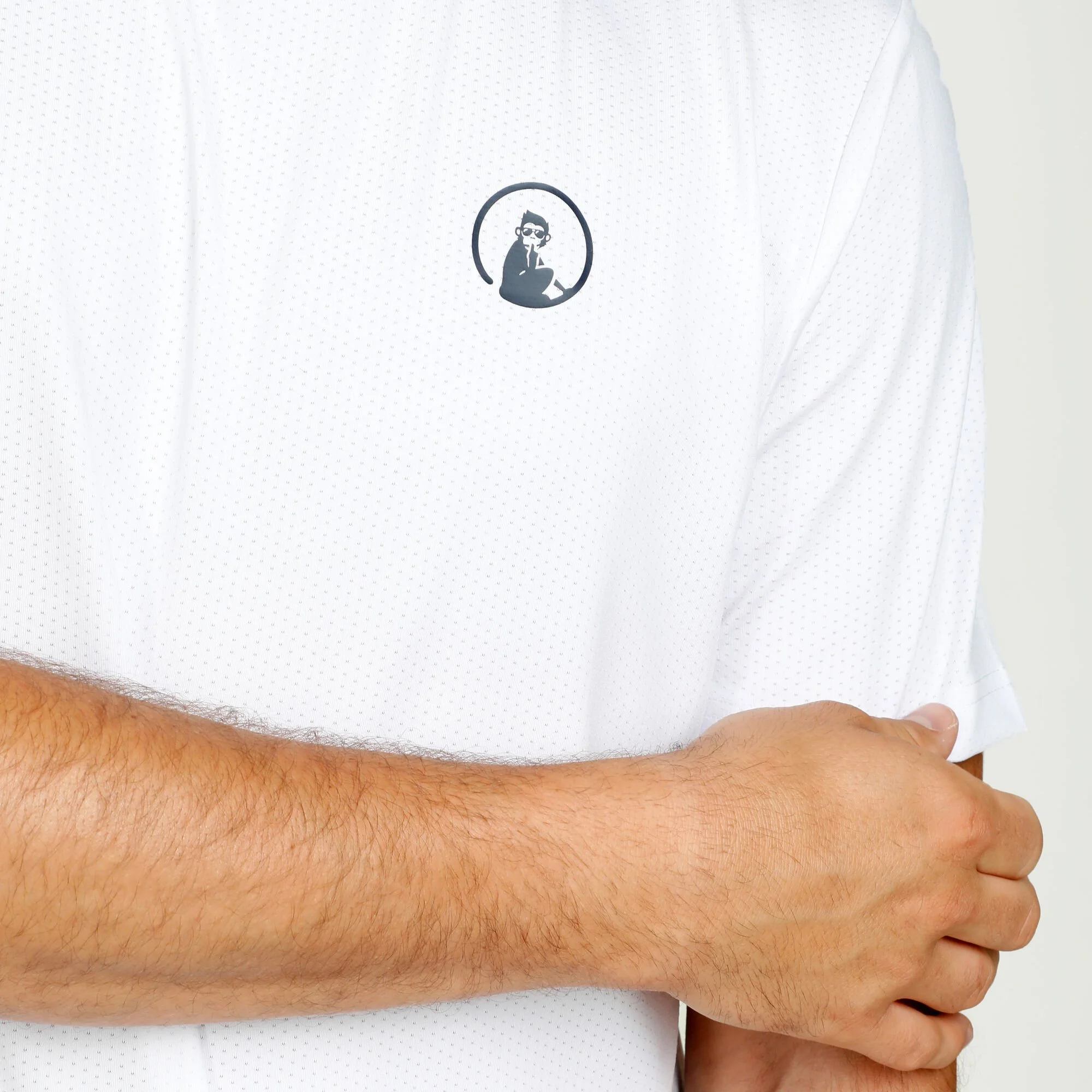 Quiet Please Receiver Maglietta Uomini - Bianco - immagine 5