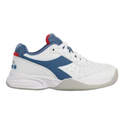 Diadora A Challenge 3 SL Scarpa Per Tappeto Bambini - Bianco, Blu