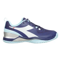 Diadora Blueshield Torneo 2 Donna - Blu Scuro, Bianco