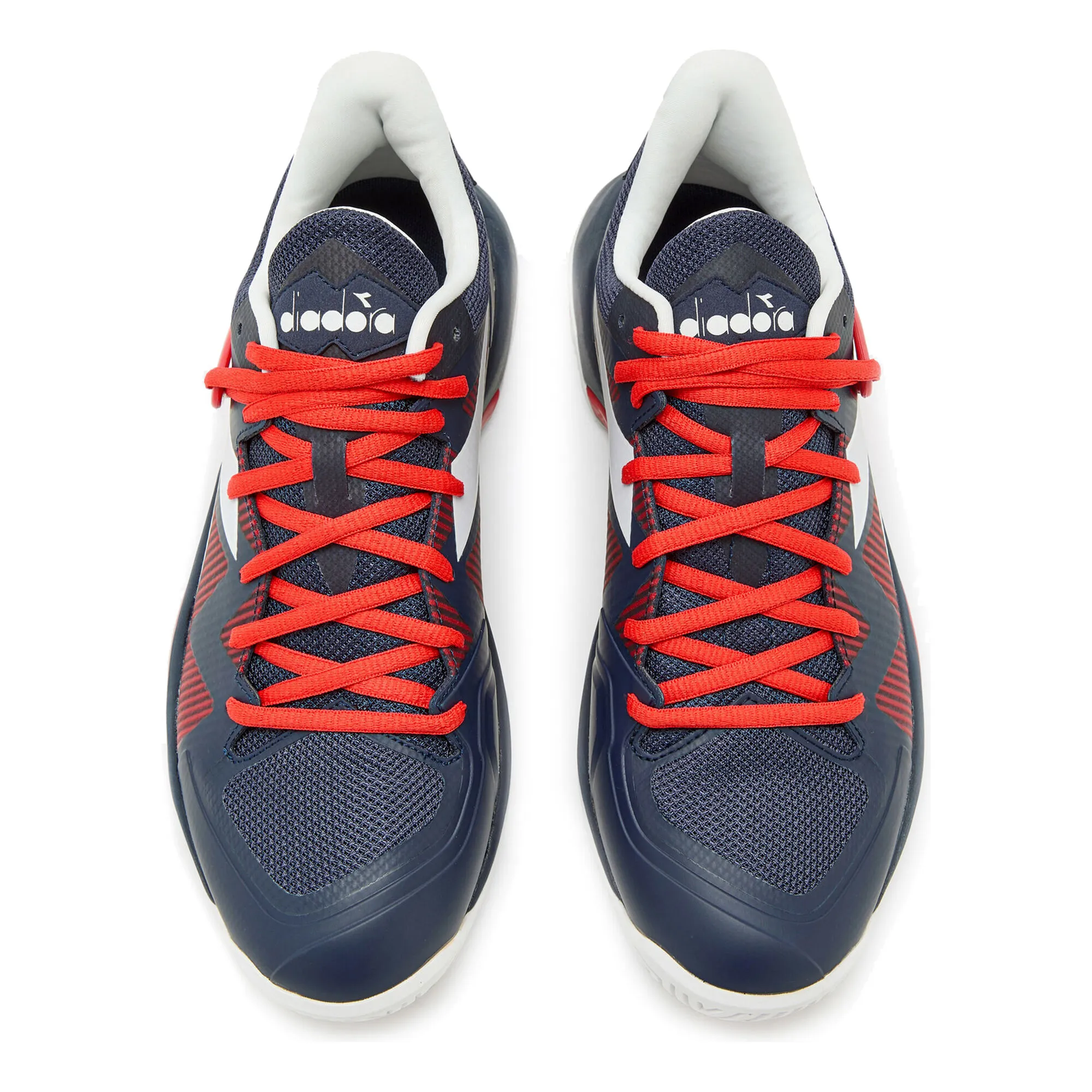 Diadora B.Icon 2 Scarpa Per Tutte Le Superfici Uomini - Blu Scuro, Rosso - immagine 3