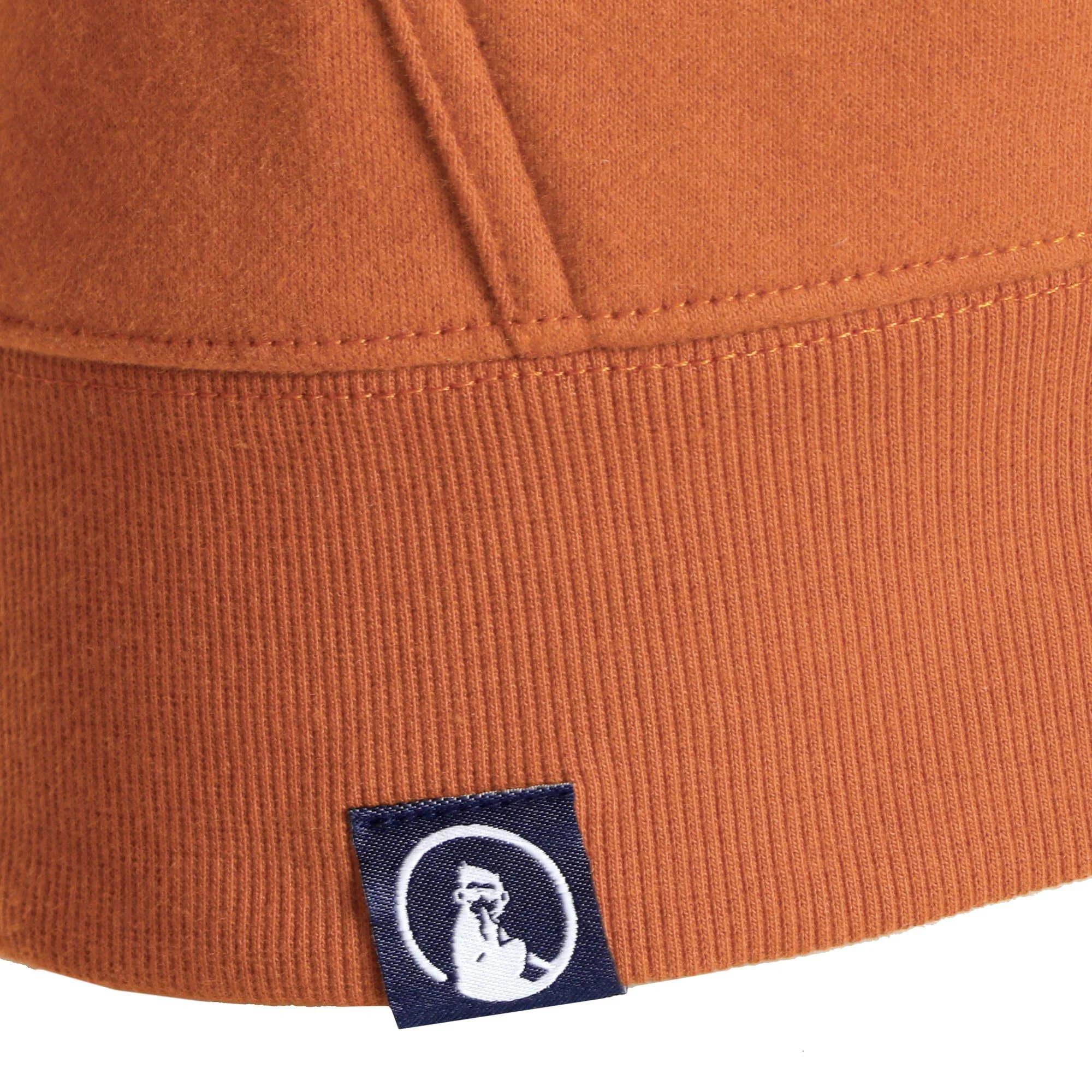 Quiet Please Retro Monkey Felpa Uomini - Arancione, Multicolore - immagine 4