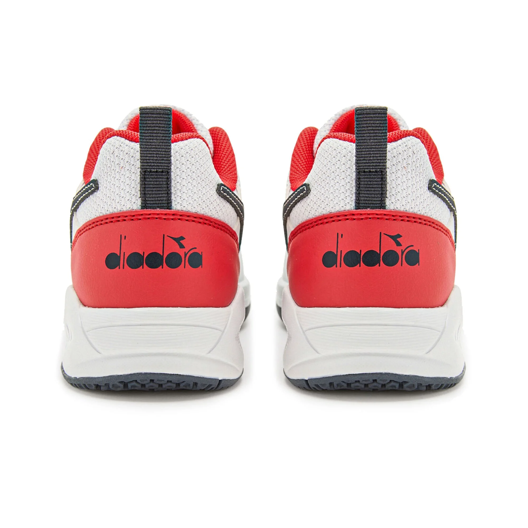 Diadora S. Challenge 5 SL AC Scarpa Per Tutte Le Superfici Bambini - Bianco, Rosso - immagine 5