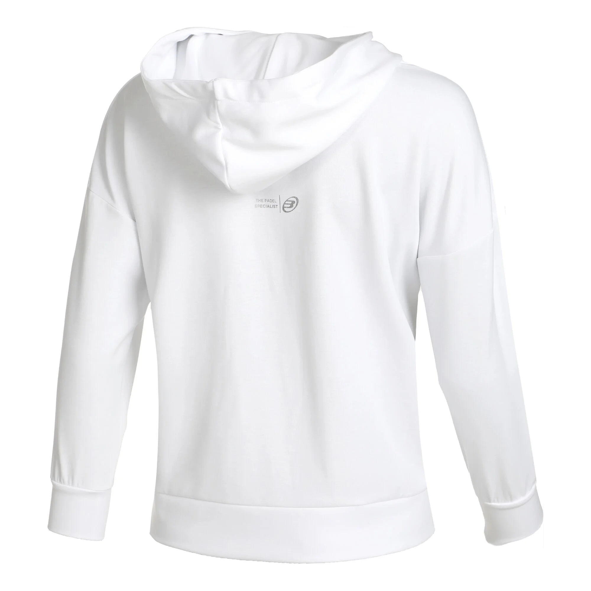 BULLPADEL Ubate Felpa Con Cappuccio Donna - Bianco, Blu - immagine 2