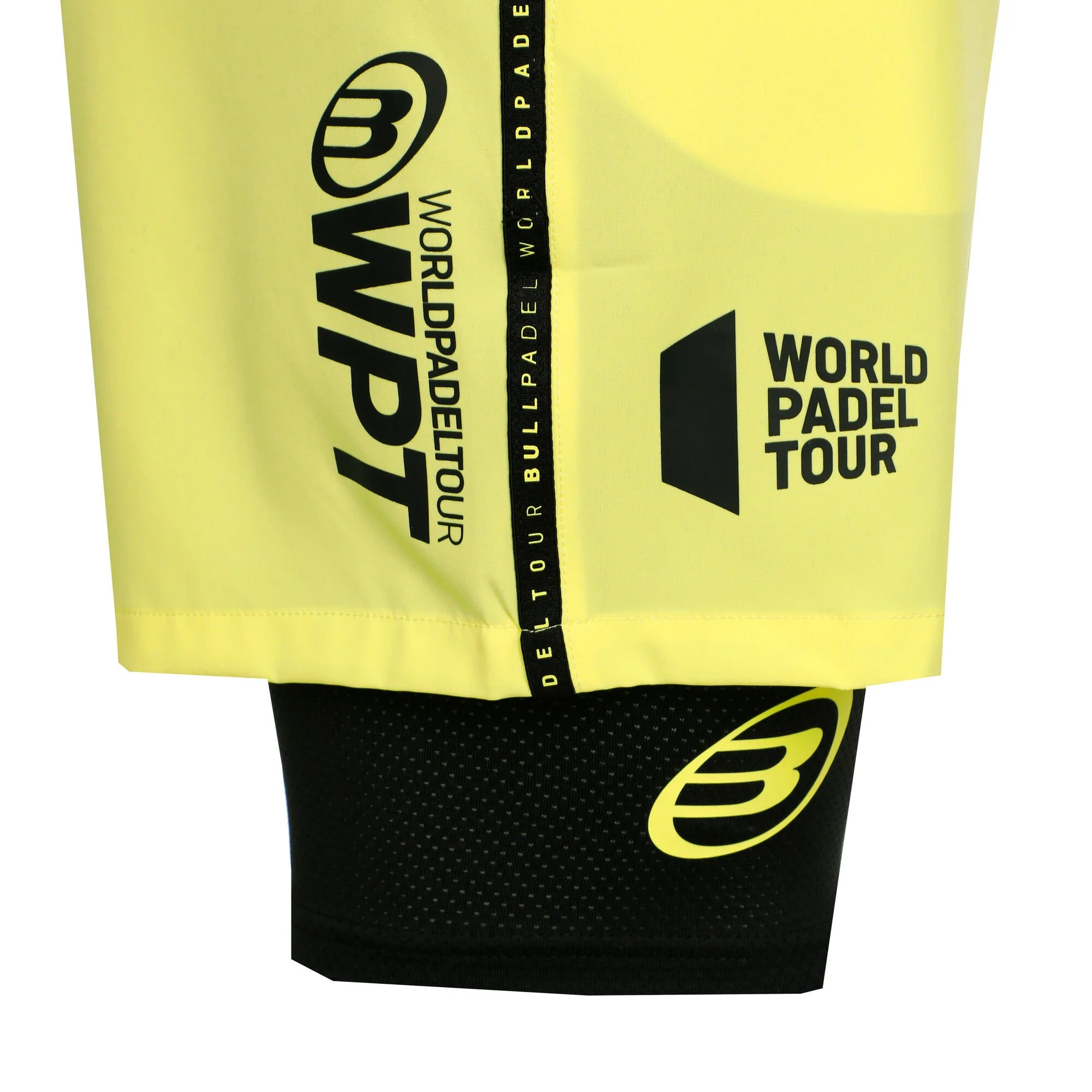 BULLPADEL Lirio Pantaloncini Uomini - Giallo, Nero - immagine 5