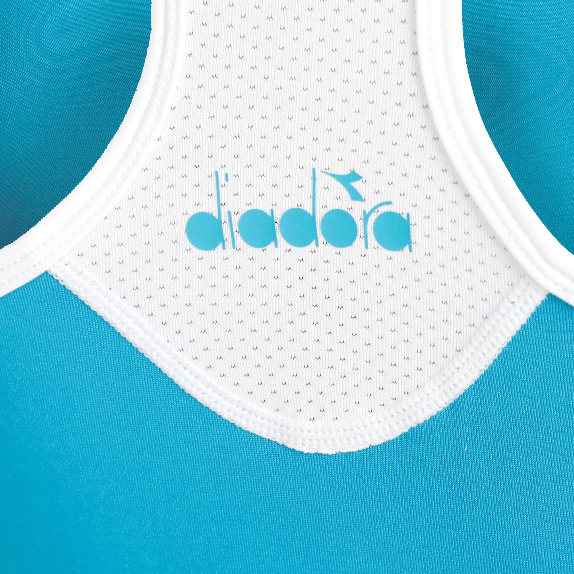 Diadora Court Abito Donna - Turchese, Bianco - immagine 4