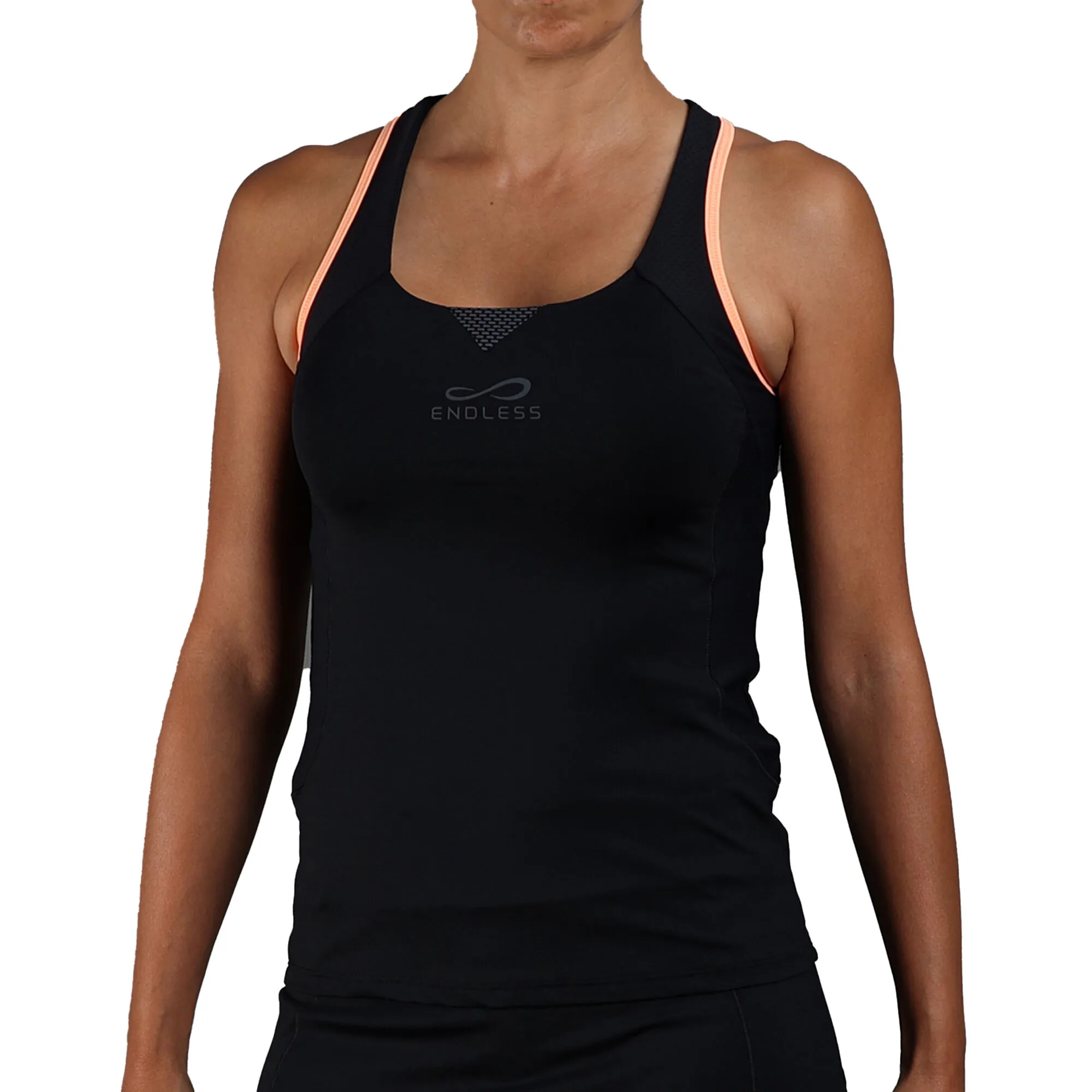 Endless Starlett Canottiera Donna - Nero - immagine 3