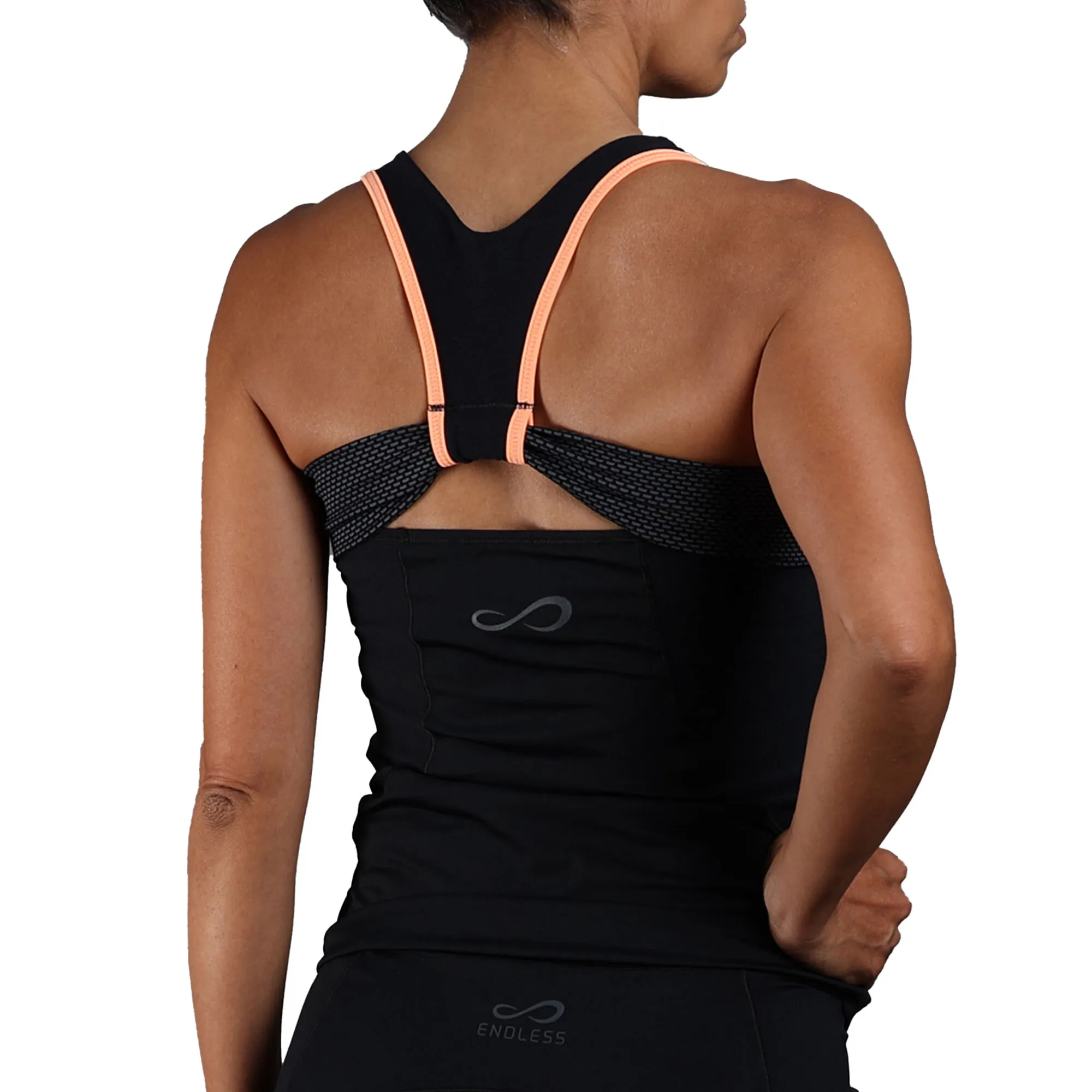 Endless Starlett Canottiera Donna - Nero - immagine 4