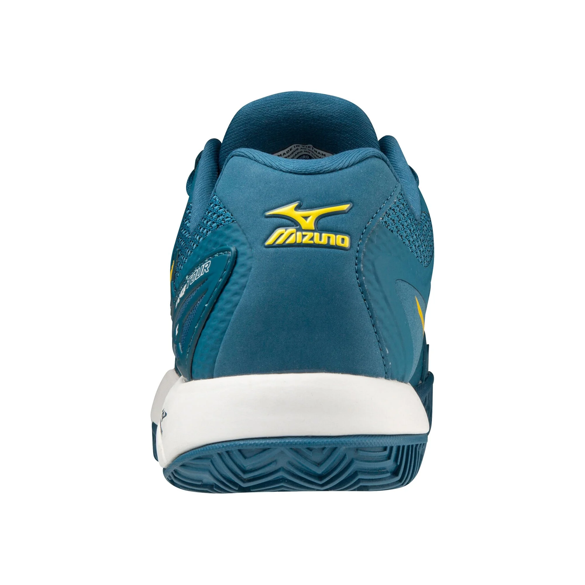 Mizuno Wave Intense Tour 5 Scarpa Per Terra Rossa Uomini - Color Petrolio, Giallo - immagine 5