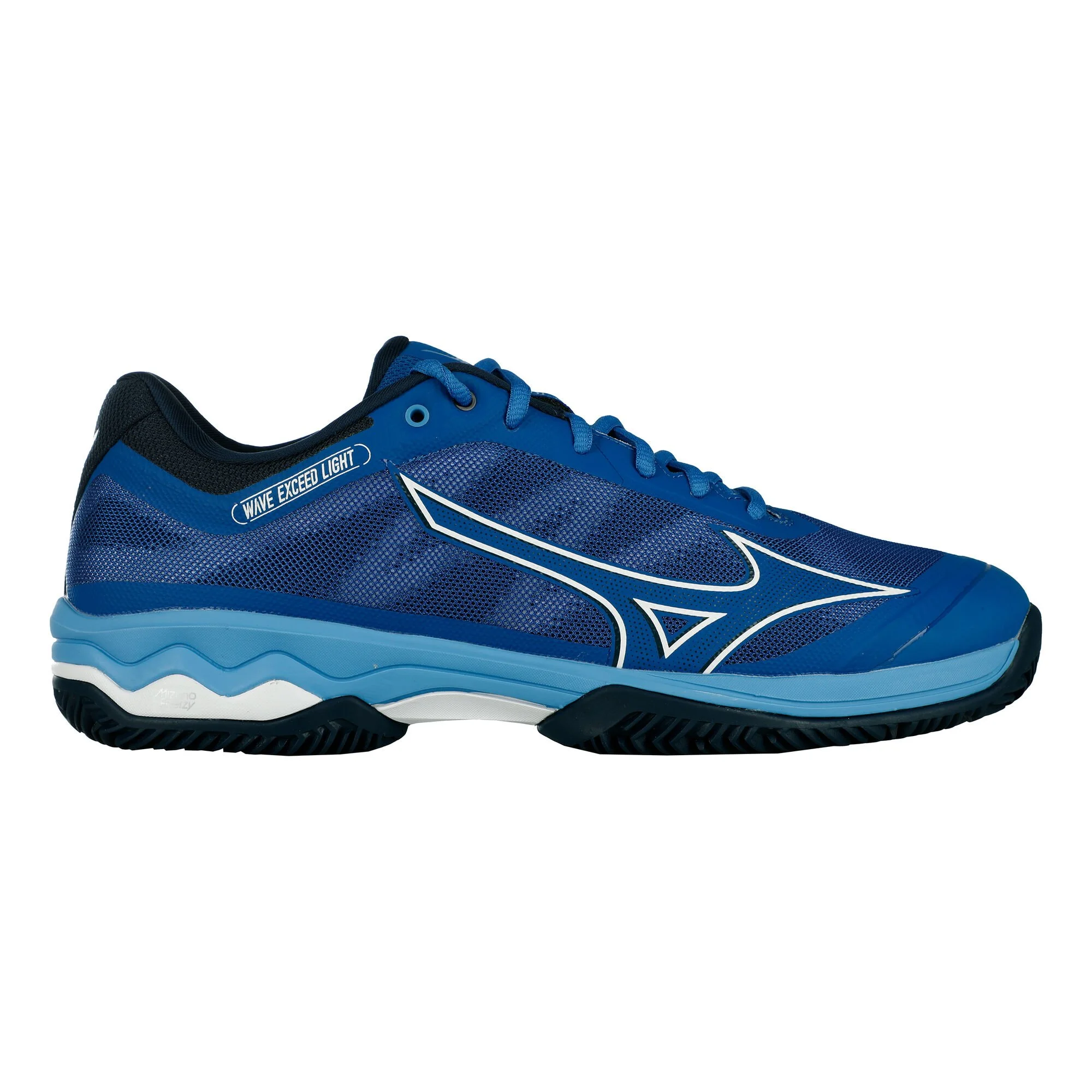 Mizuno Wave Exceed Light Scarpa Per Terra Rossa Uomini - Blu, Blu Chiaro