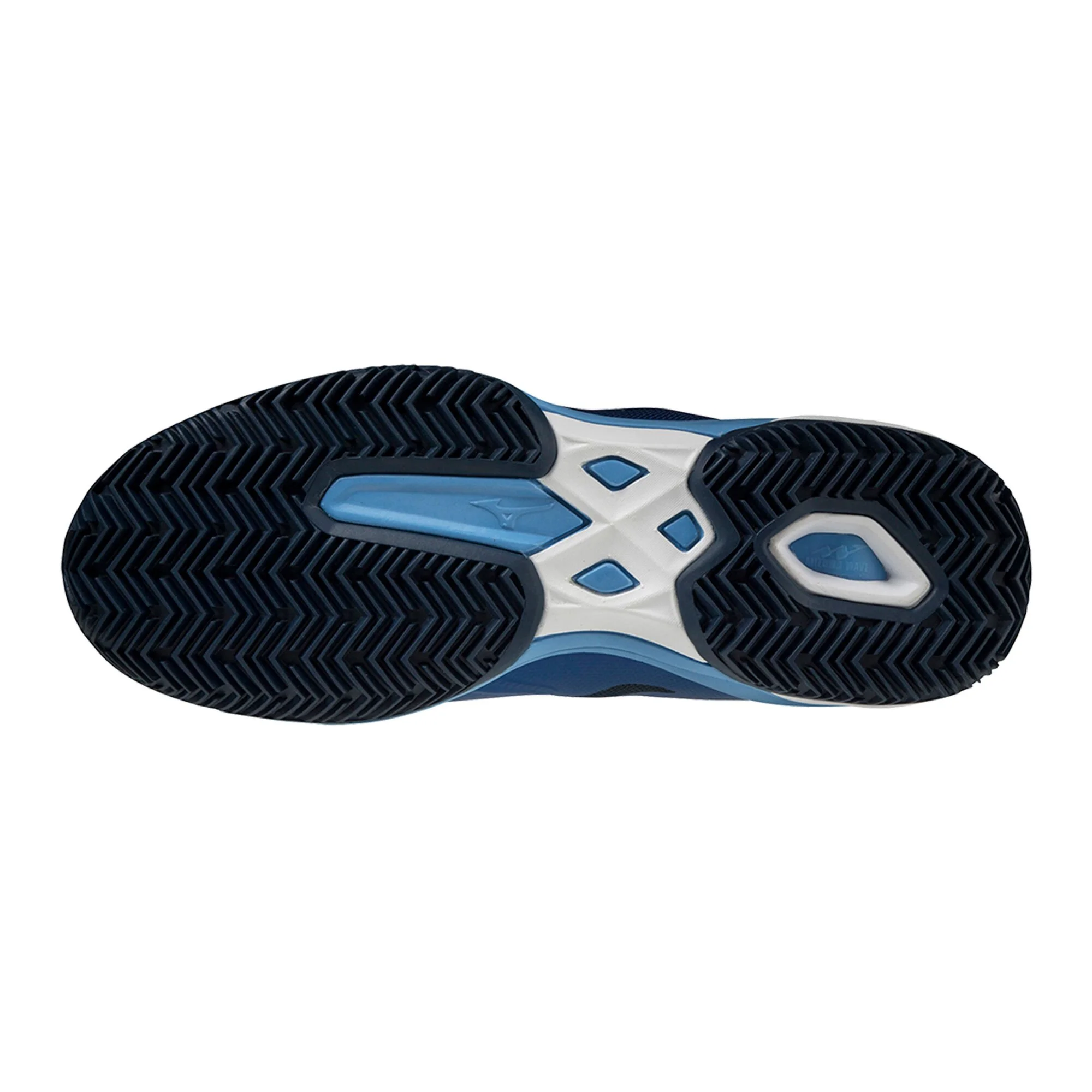 Mizuno Wave Exceed Light Scarpa Per Terra Rossa Uomini - Blu, Blu Chiaro - immagine 4