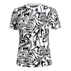 Hydrogen Tech Chrome Maglietta Donna - Bianco, Nero