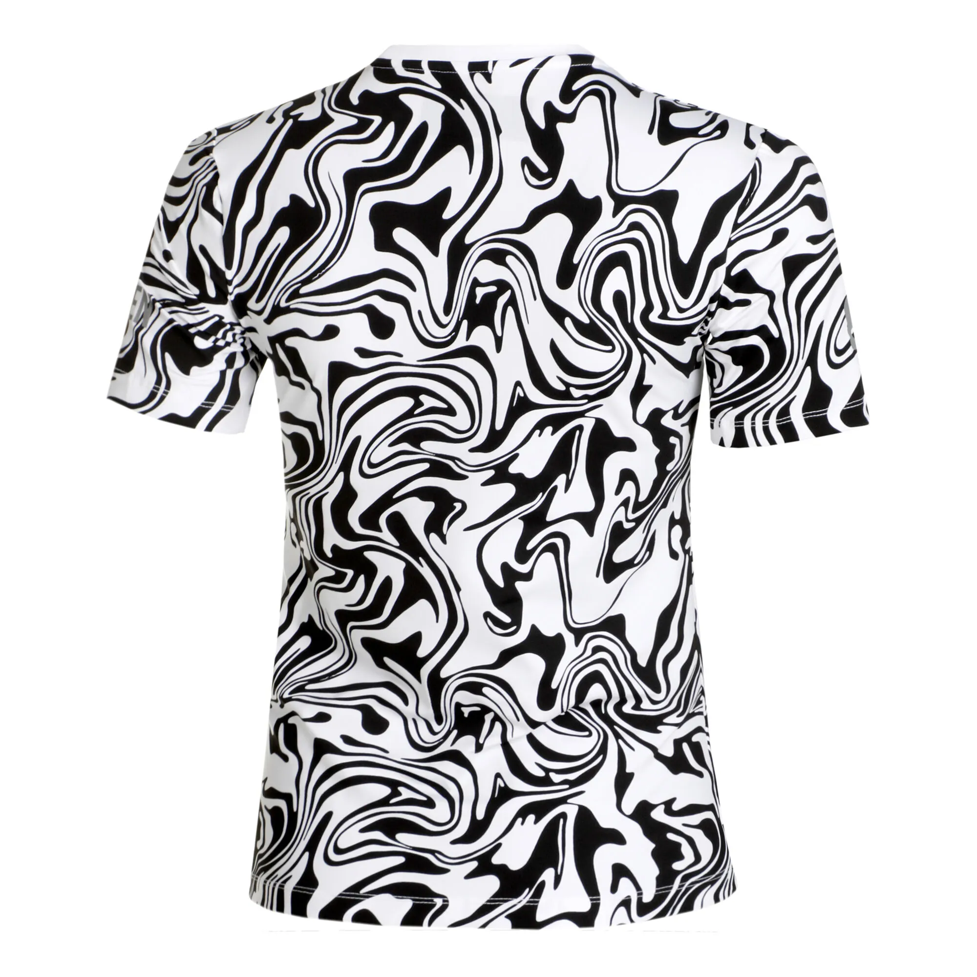 Hydrogen Tech Chrome Maglietta Donna - Bianco, Nero - immagine 2