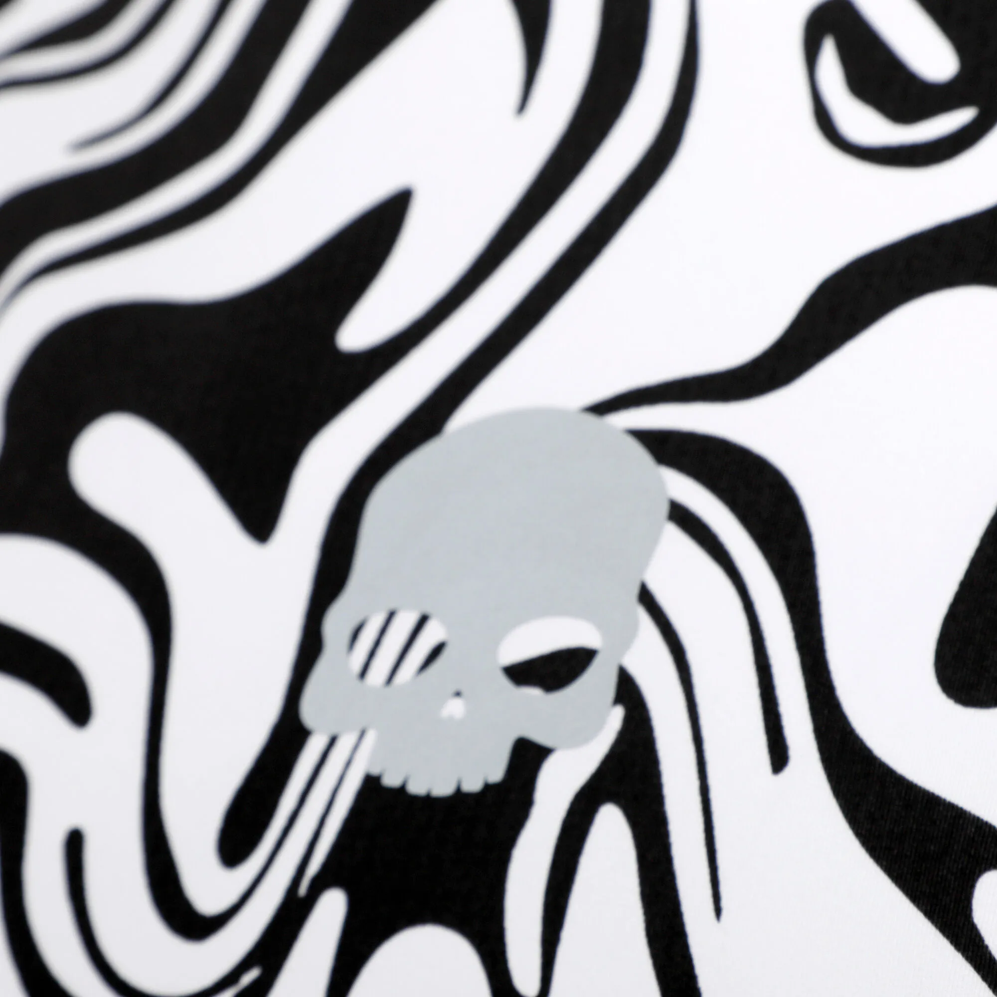 Hydrogen Tech Chrome Maglietta Donna - Bianco, Nero - immagine 3