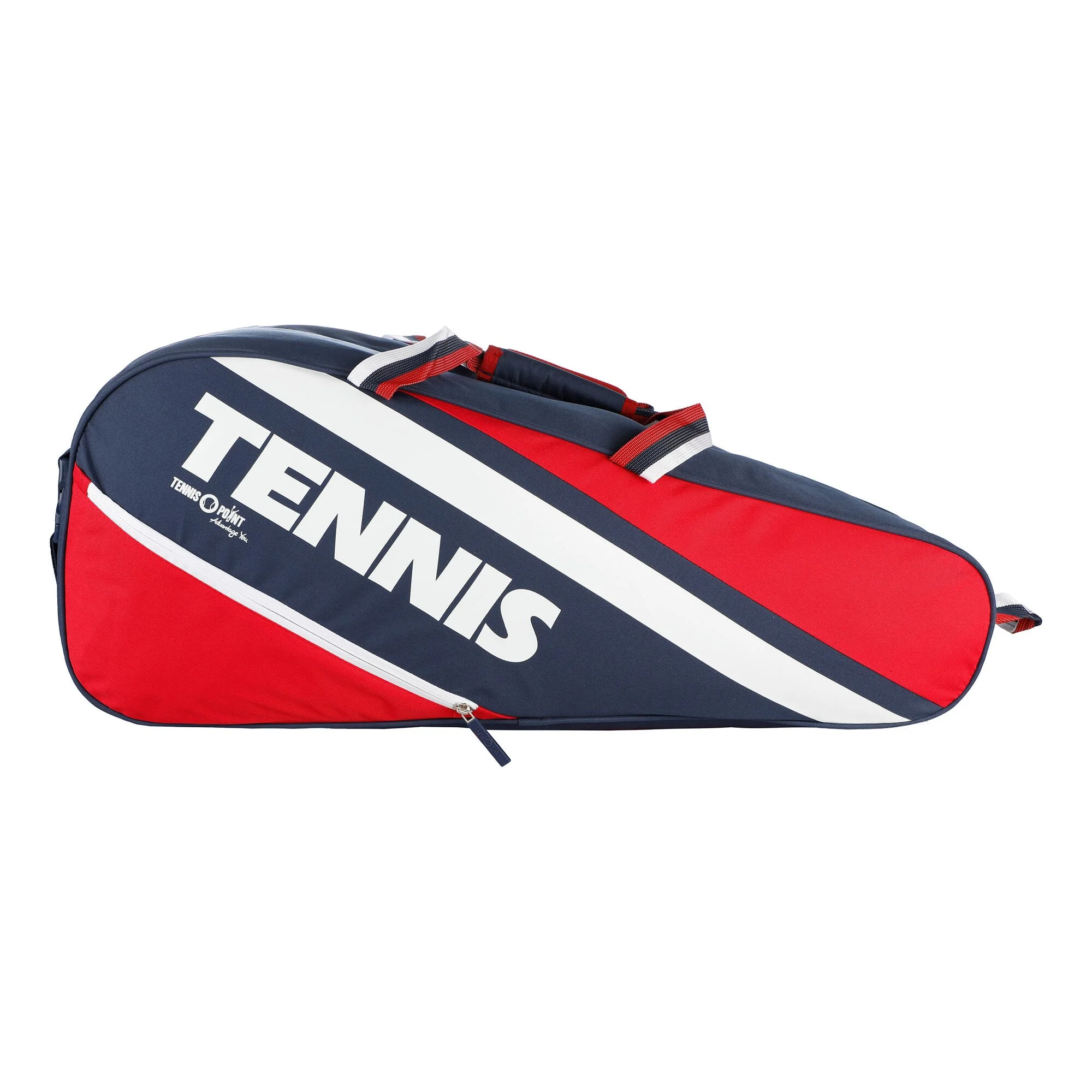 Tennis-Point Classic 6R Borsa Per Racchetta - Blu Scuro, Multicolore - immagine 14