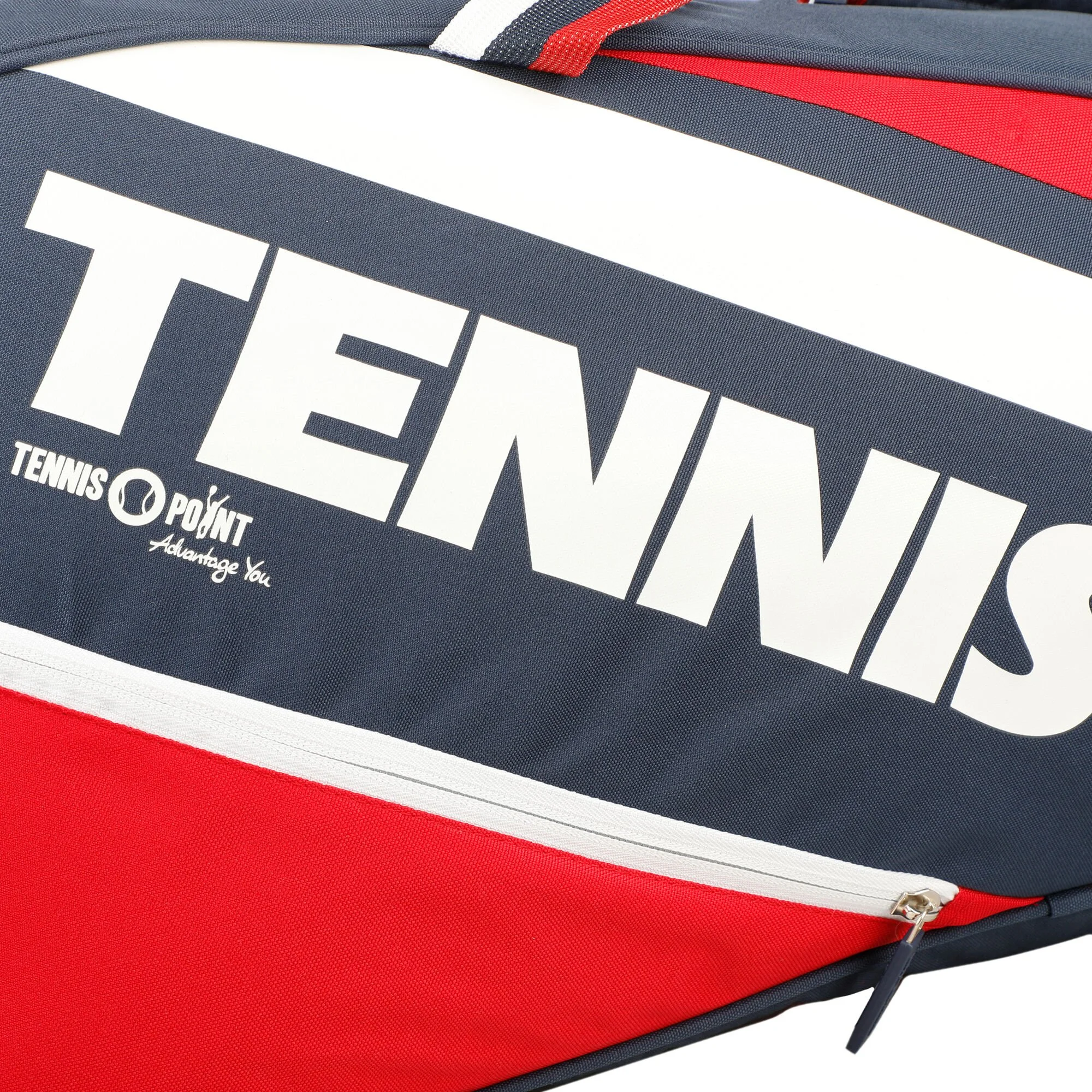 Tennis-Point Classic 6R Borsa Per Racchetta - Blu Scuro, Multicolore - immagine 12