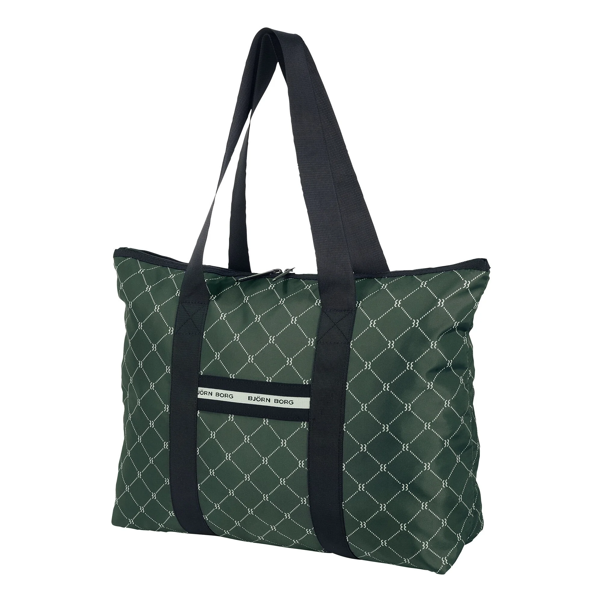 BJØRN BORG Klara Tote Borsa Casual - Verde, Nero - immagine 3