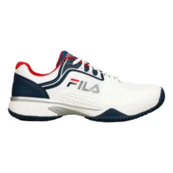 Fila Sabbia Lite Scarpa Per Terra Rossa Uomini - Bianco, Blu Scuro