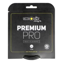 Tennis-Point Premium Pro Set Di Corde 12m - Nero
