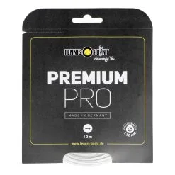 Tennis-Point Premium Pro Set Di Corde 12m - Bianco