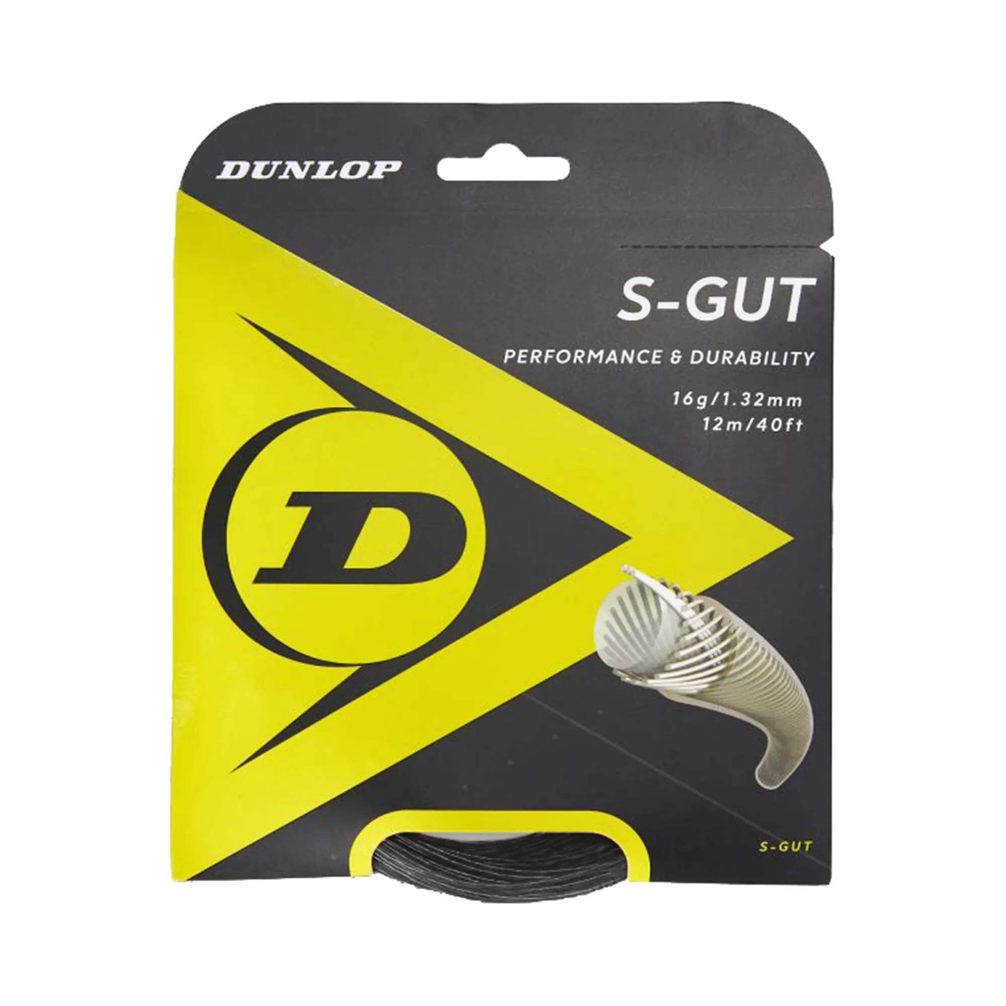 Dunlop S-Gut Set Di Corde 12m - Nero