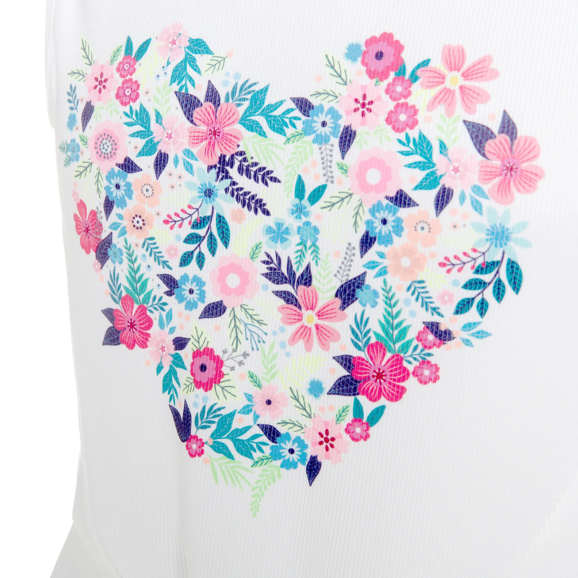 Lucky In Love You Grow Canottiera Ragazze - Bianco, Multicolore - immagine 3