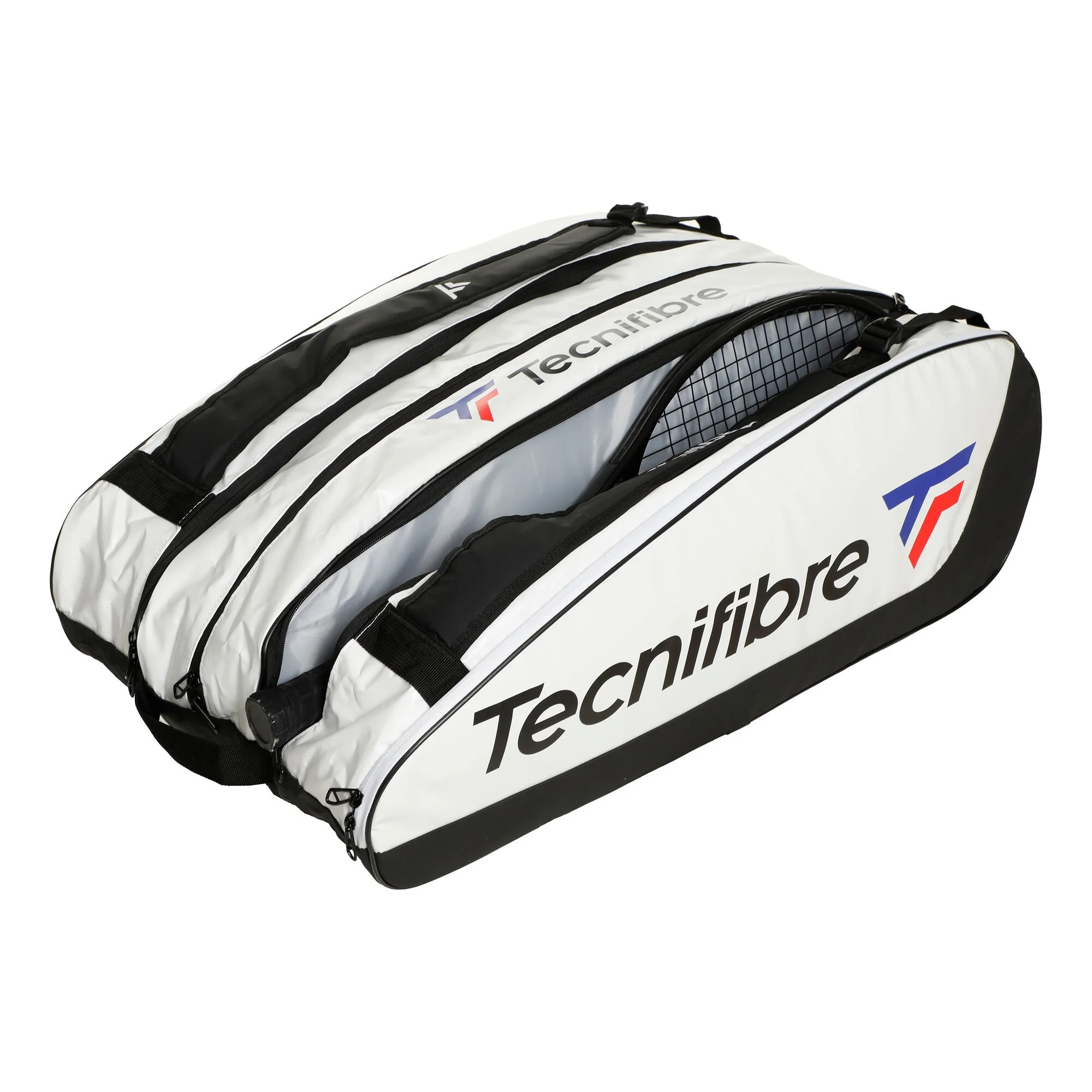 TECNIFIBRE Tour Endurance 2023 Borsa Per Racchetta Da 15 - Bianco, Nero - immagine 4