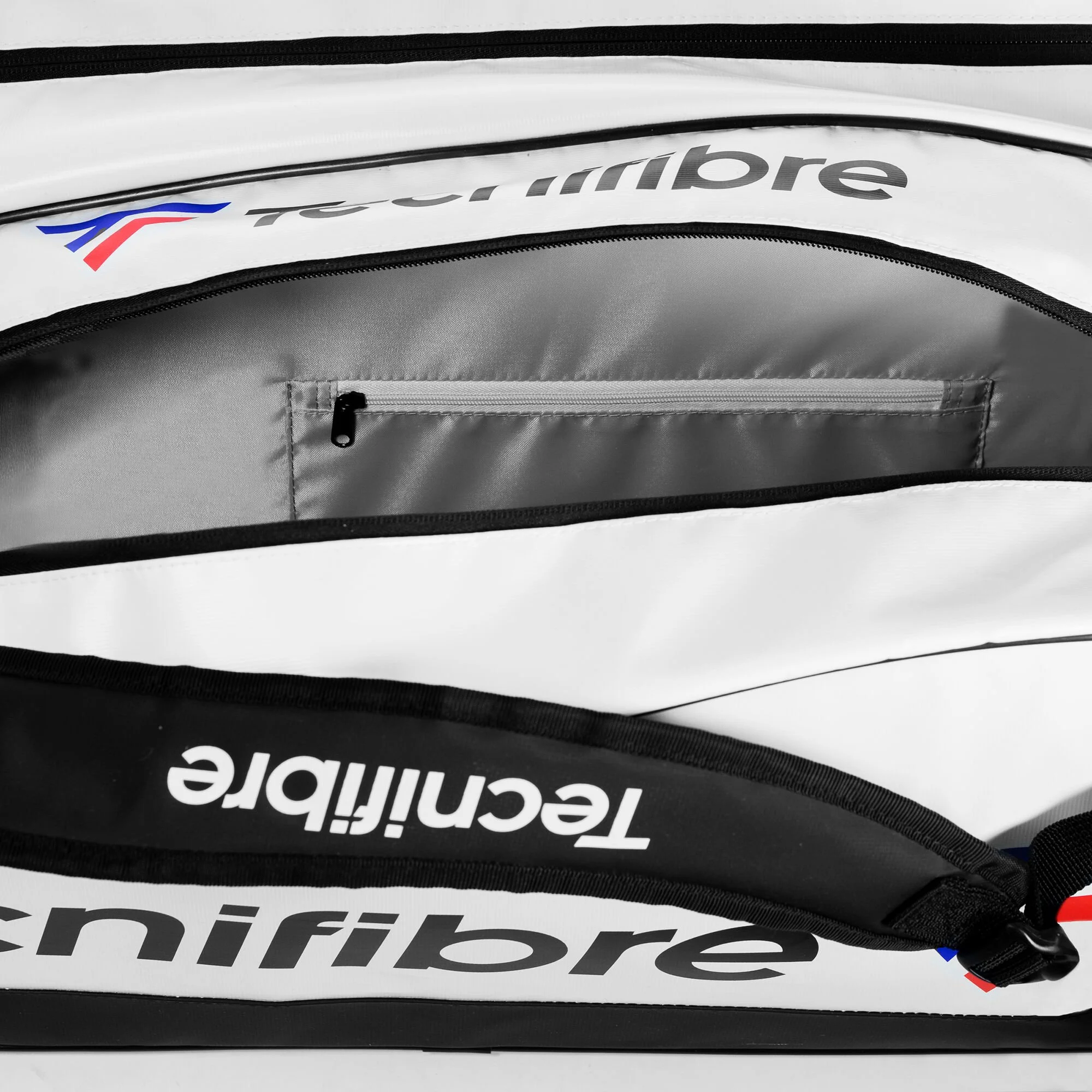 TECNIFIBRE Tour Endurance 2023 Borsa Per Racchetta Da 15 - Bianco, Nero - immagine 6