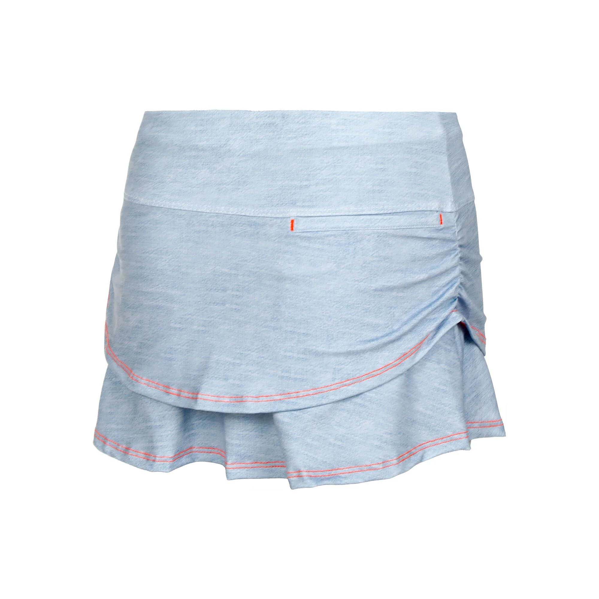 Lucky In Love Chambray Ruche Tier Gonna Ragazze - Blu Chiaro - immagine 2