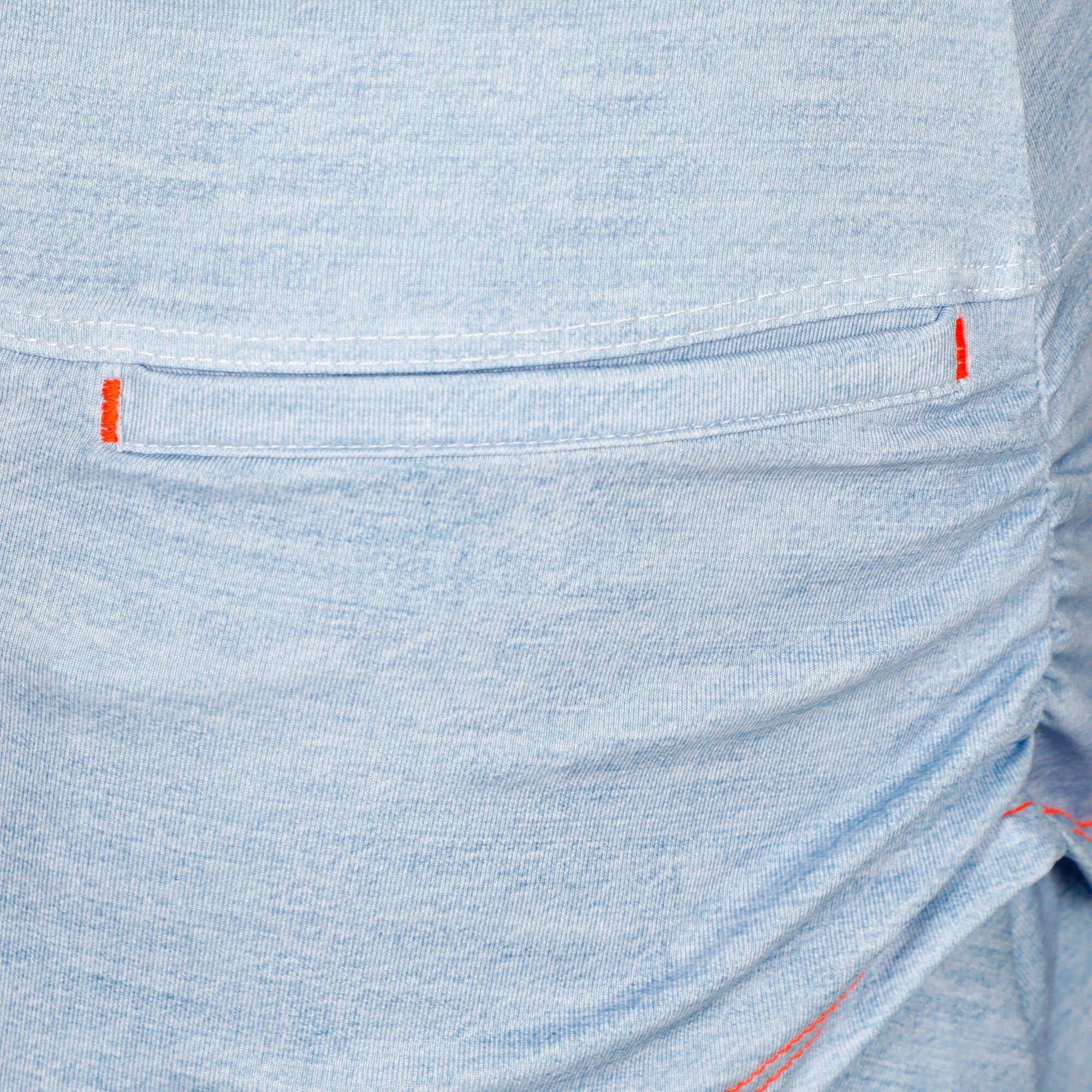 Lucky In Love Chambray Ruche Tier Gonna Ragazze - Blu Chiaro - immagine 4