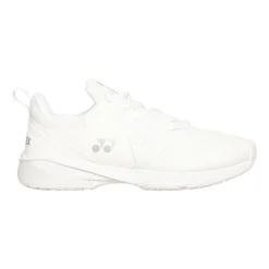 YONEX Power Cushion Sonicage 3 Scarpa Per Tutte Le Superfici Donna - Bianco, Argento