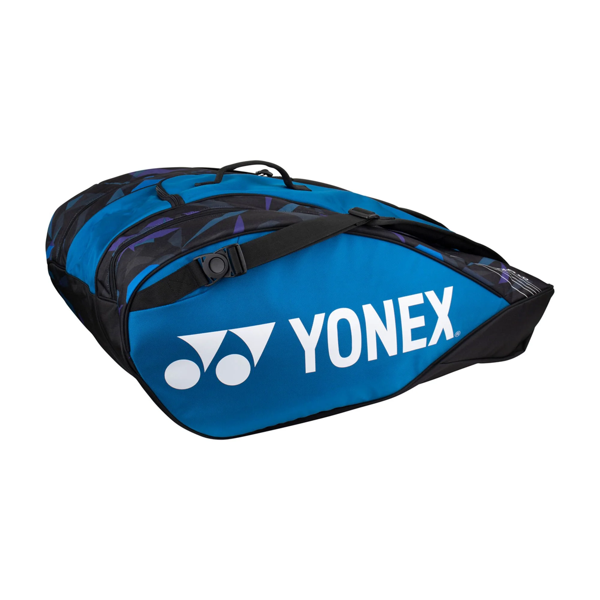 YONEX Pro Racquet Bag Borsa Per Racchetta Da 12 - Blu, Nero - immagine 4