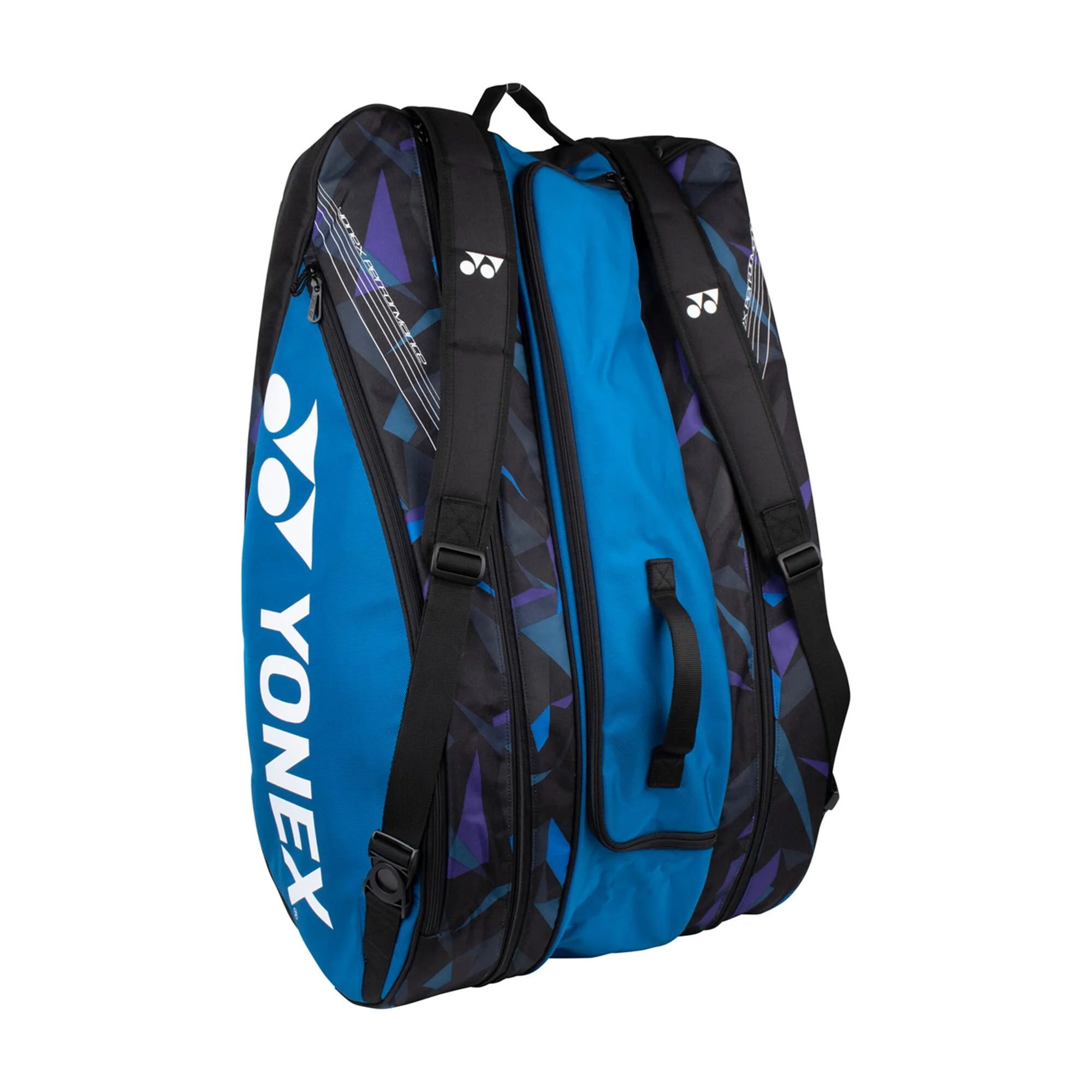 YONEX Pro Racquet Bag Borsa Per Racchetta Da 12 - Blu, Nero - immagine 2