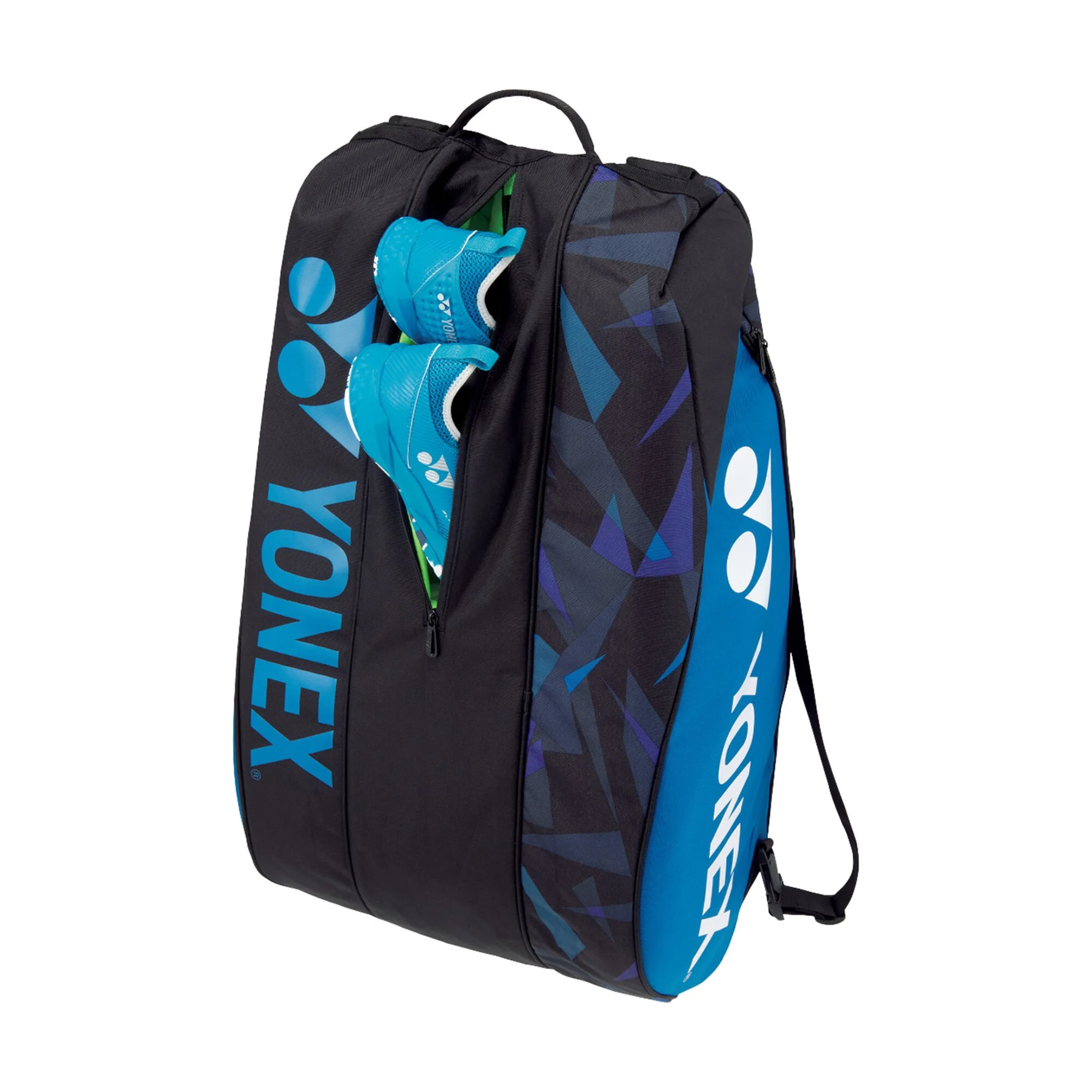 YONEX Pro Racquet Bag Borsa Per Racchetta Da 9 - Blu, Blu Scuro - immagine 5