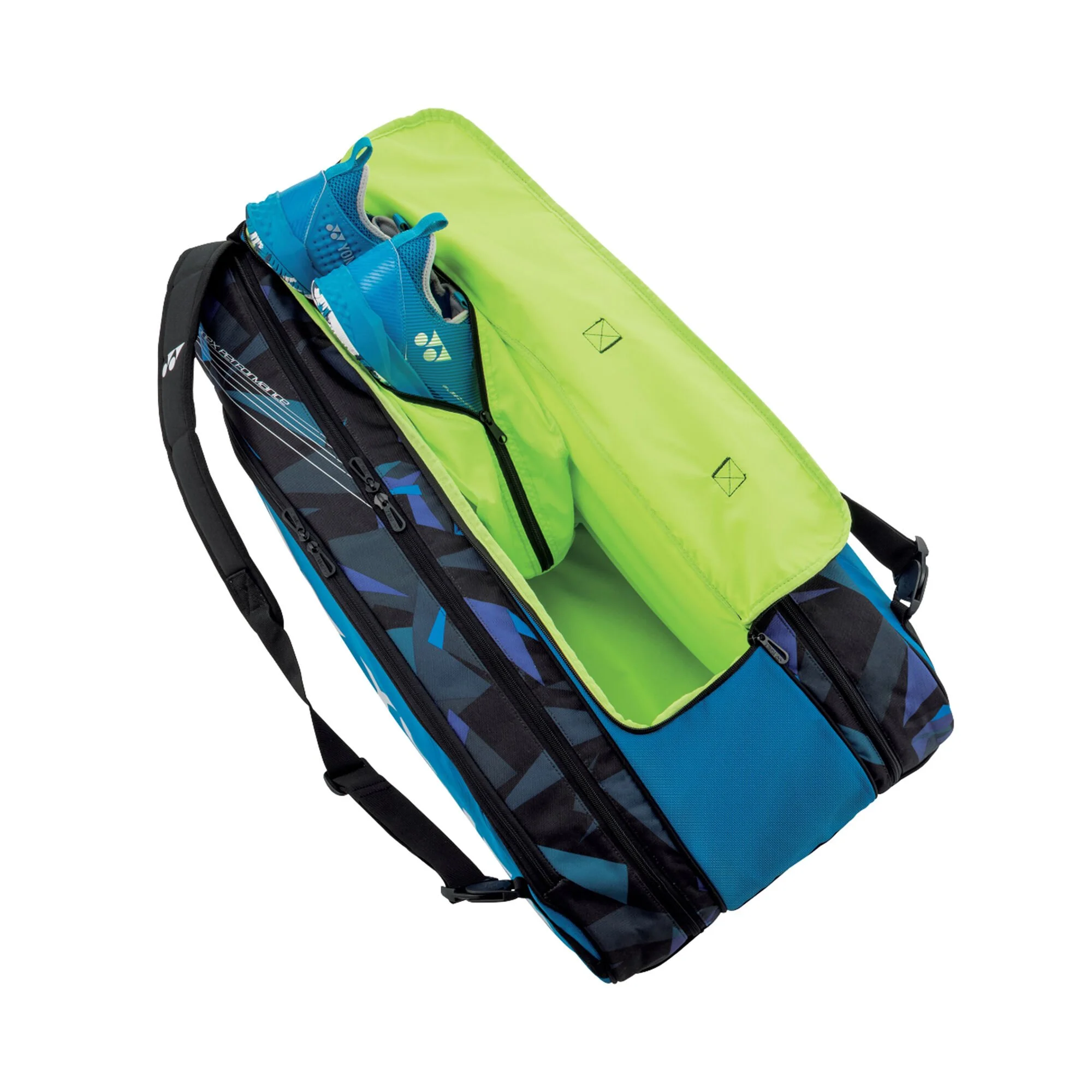 YONEX Pro Racquet Bag Borsa Per Racchetta Da 9 - Blu, Blu Scuro - immagine 2