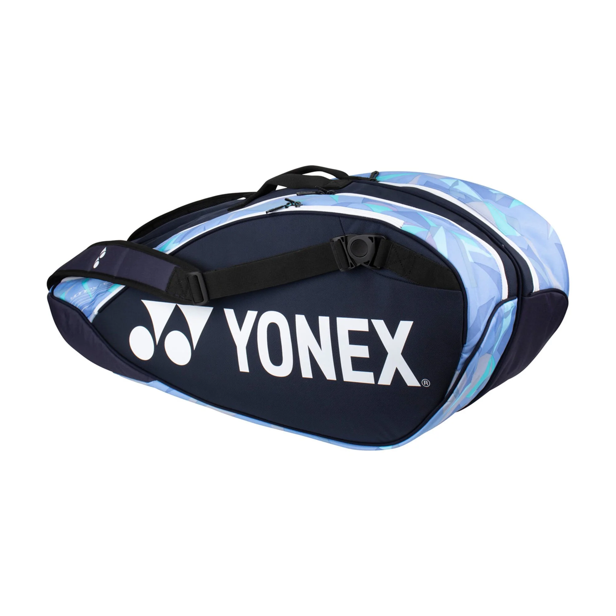 YONEX Pro Racquet Bag Borsa Per Racchetta Da 6 - Blu, Blu Chiaro - immagine 4