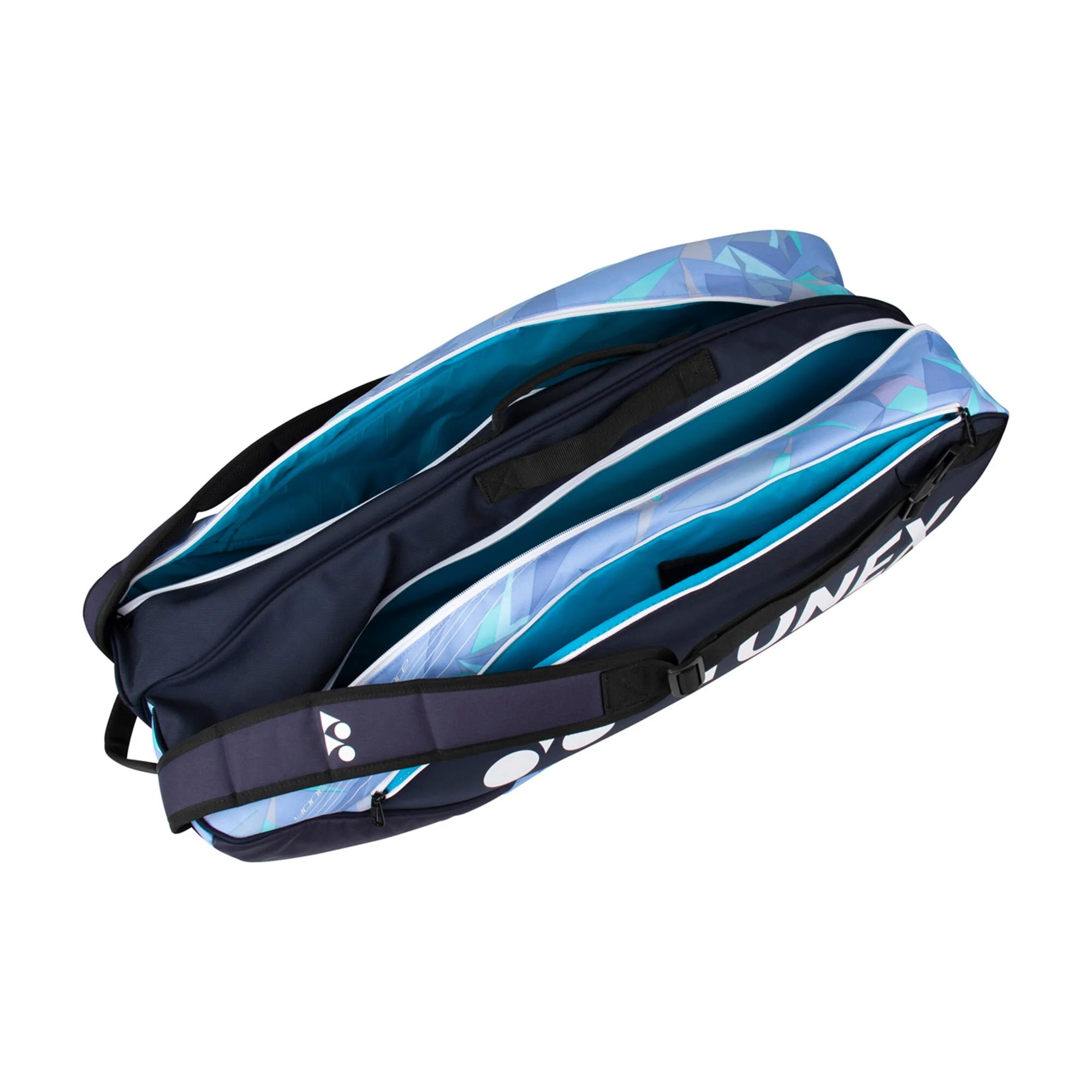 YONEX Pro Racquet Bag Borsa Per Racchetta Da 6 - Blu, Blu Chiaro - immagine 3