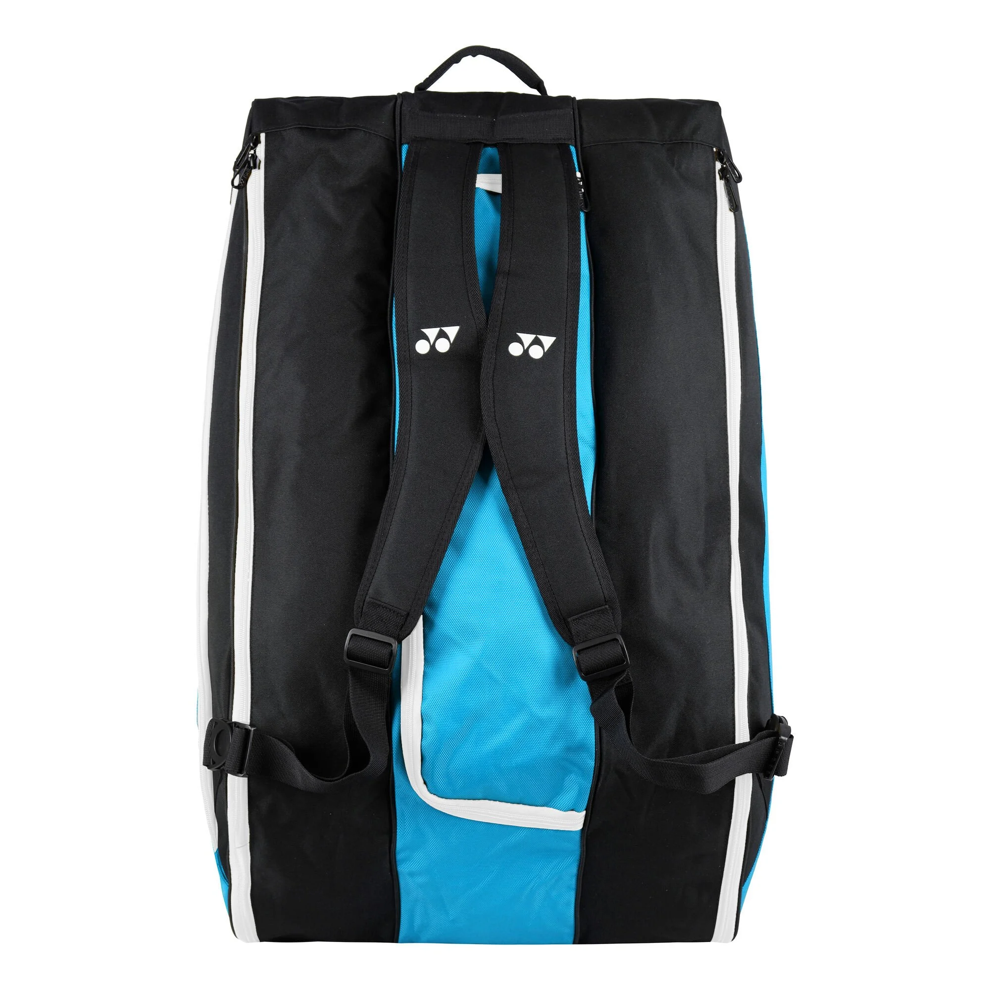 YONEX Club Line Racket Bag Borsa Per Racchetta Da 12 - Blu, Nero - immagine 2