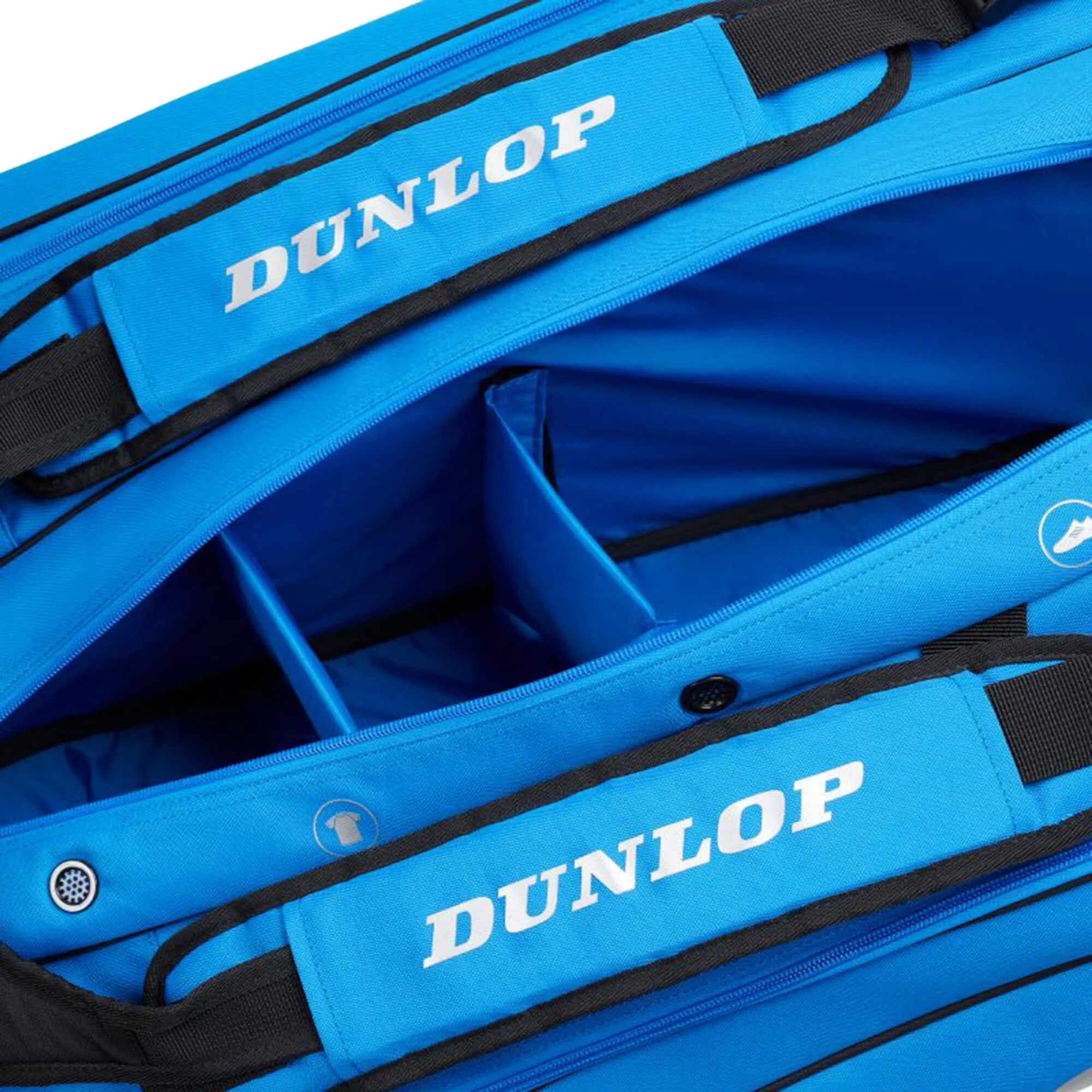 Dunlop FX Performance Borsa Per Racchetta 8er - Blu, Nero - immagine 2