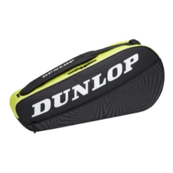 Dunlop SX Club Borsa Per Racchetta Da 3 - Nero, Giallo