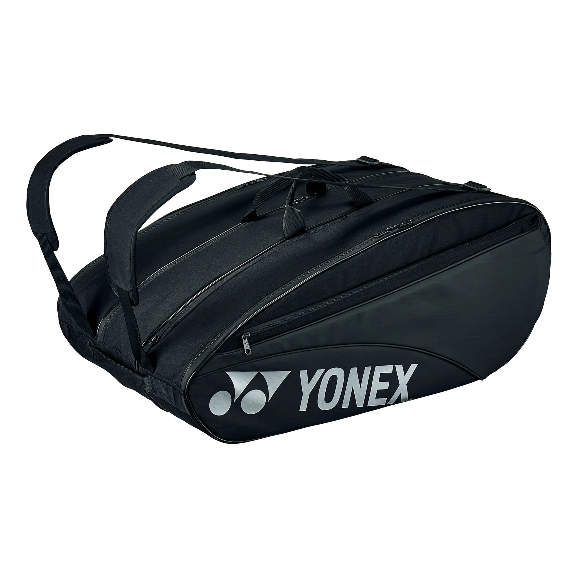 YONEX Team Racquet Bag Borsa Per Racchetta Da 12 - Nero, Bianco